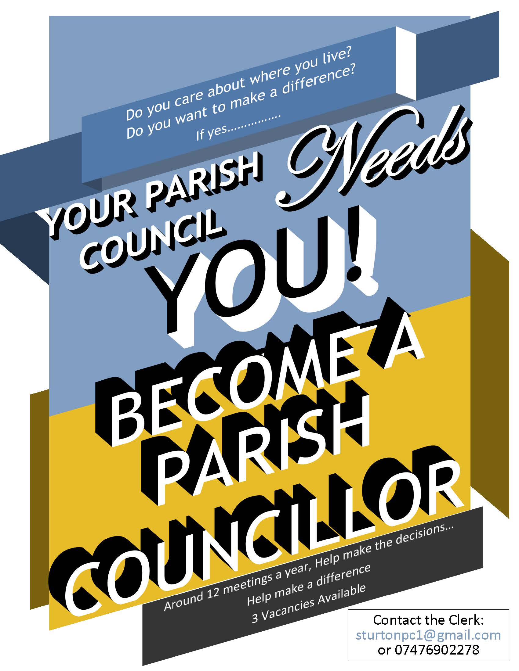 become a parish councillor